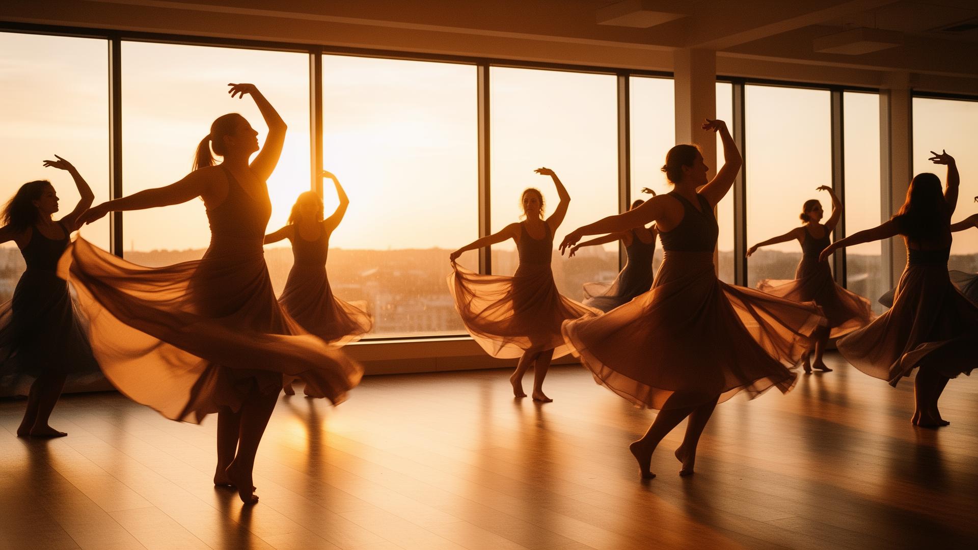 Movimento e luz em práticas conscientes